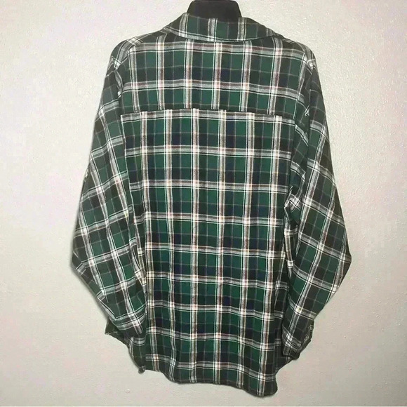 Missguided oversized shirt in green check Size 10 - Picture 2 of 4